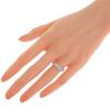 Sans marque  #14(Taille JP) bague or blanc K18 homme