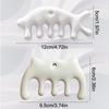 Ceramics Head Massage Comb Relaxing Five Seven Tooth Comb Dolphin Shape Comb Scraping Massager Meridian Comb Body Massage Tool