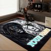 1PC Custom Name Yin-Yang Lion Spirit Theme Floor Mat Ideal for Living Room, Game Rooms, Office, Bedroom,Floor Mat Playful Design