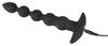 Vibrating Butt Plug Beads - Black Velvets