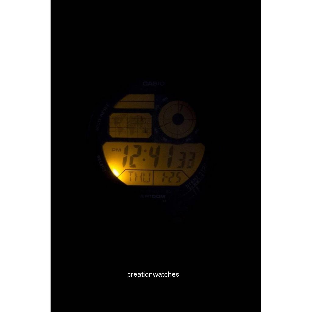 Casio Youth World Time Alarm World Map AE-1000W-4AV AE1000W-4AV Relógio de homem