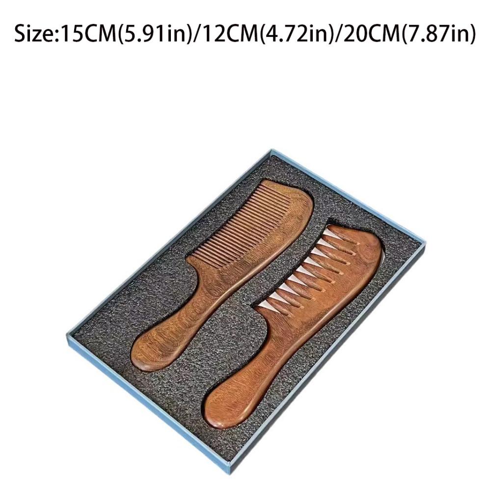 Natural Labor Wooden Comb Meridian Massage Massage Comb New Wood Comb  Women