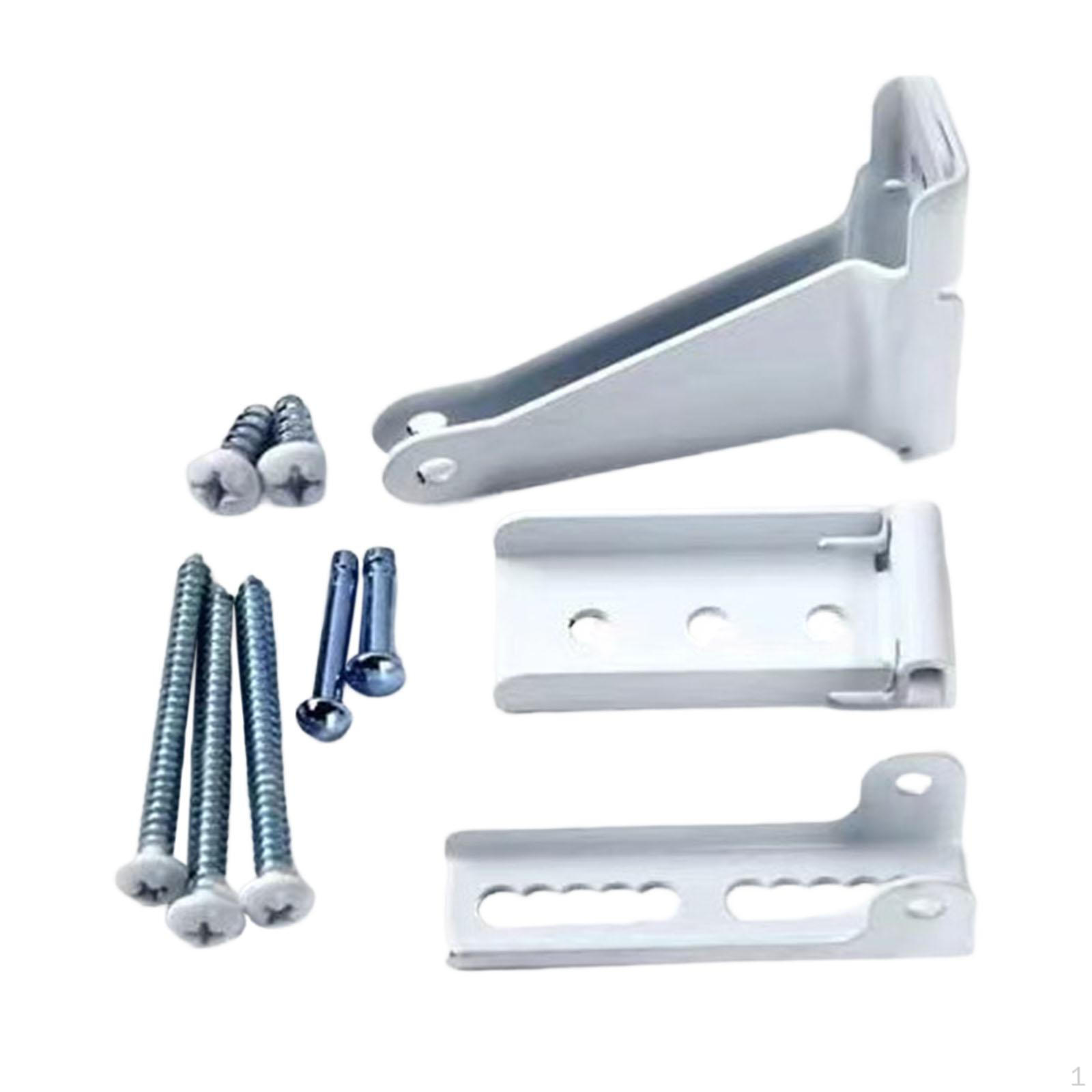 

Ремонтный комплект фурнитуры для закрывающейся двери-поддержки, устойчивый, для прочной рамы белый