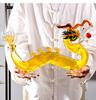 1000mL Dragon Shaped Container Bottle Transparent Kitchenware Heat-resistant High Borosilicate Glass Art Wine Bottle Whisky