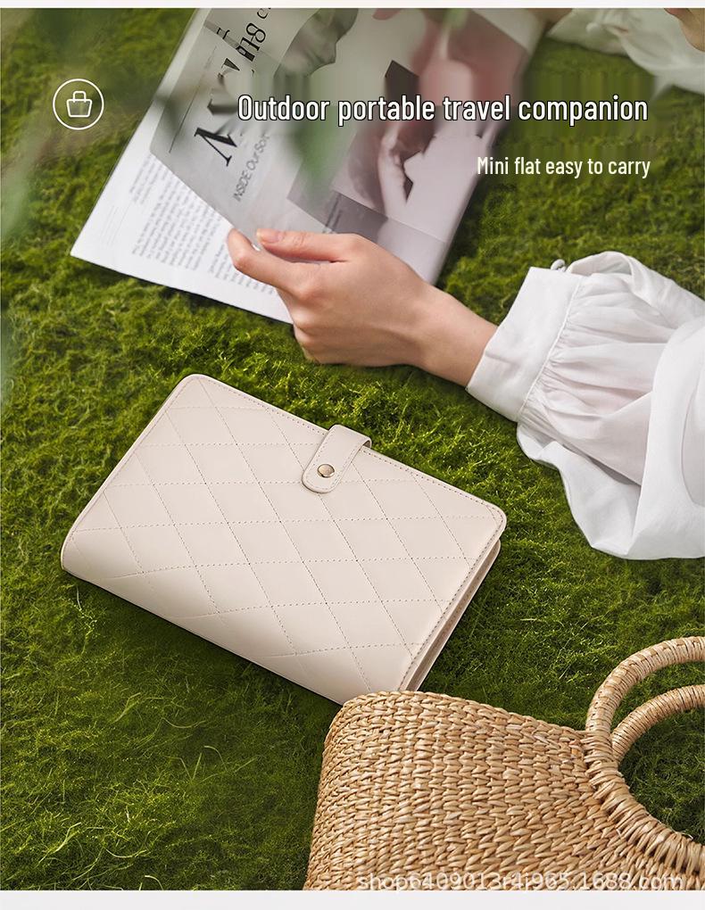 Přenosný vícevrstvý úložný album na šperky s antioxidačními přihrádkami na náušnice