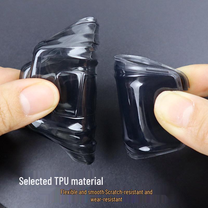 Ultra-Thin Transparent Key Case for Geely Emgrand, Binyue, Boyue, L, Xingyue, Xingrui, Binrui, Haoyue – Full Coverage Protection