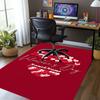Custom Name Love Printed Carpet,Rug for Office Chair Living Room Bedroom Kitchen Room Decor Gifts.