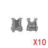 Building Blocks Soldier Figures Equipments Accessories Gifts Toys MOC USA Army Bulletproof Armored Vest Mini Bricks Toy DIY  R28