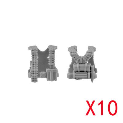 Building Blocks Soldier Figures Equipments Accessories Gifts Toys MOC USA Army Bulletproof Armored Vest Mini Bricks Toy DIY R28