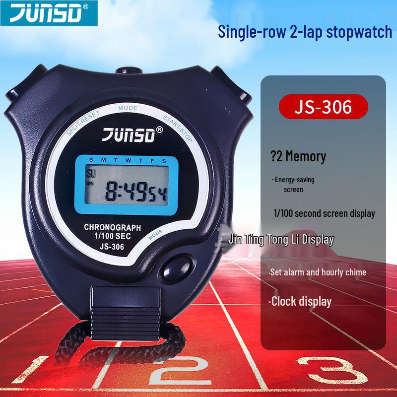 JunSida Professional Stopwatch Timer for Fitness, Competition, Student Running, and Referee Sports