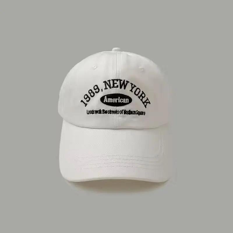 Retro Baseball Cap 100% Cotton Embroidered Adjustable Unisex Sun Hat for Outdoor, Super Bowl Party, Summer Casual Vintage Style