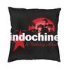 Nicolas Sirkis Indochina Pillow Case Sofa French Rock Band Singer Luxury Cushion Cover Car Pillowcase D Printing Cushions