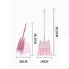 Children Cleaning Broom Dustpan Set, Kids Sweeping House Toy Set for Age Boys Birthday