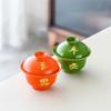 Good Luck Travel Tea Set Ceramic Household Outdoor Portable Cover Bowl Express Cup Peace And Joy One Pot Two Cups