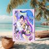 1pc KPop Demon Hunters18 Beach Towel, Comfortable and Thick, and Swimming/Bath/Picnic/Camping Towel, Suitable for Seaside Beaches