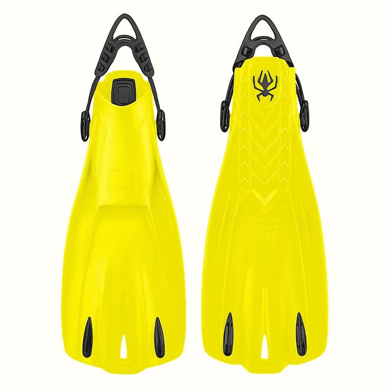 Lightweight Open-Heel Snorkeling Scuba Diving Fins With Elastic Strap Adults Size 34-47