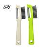 Time-saving Food Prep Tool Vegetable Peeler with Brush Stainless Steel Blade Fruit Carrot Cucumber Wide Coverage Ergonomic Grip Kitchen Gadget