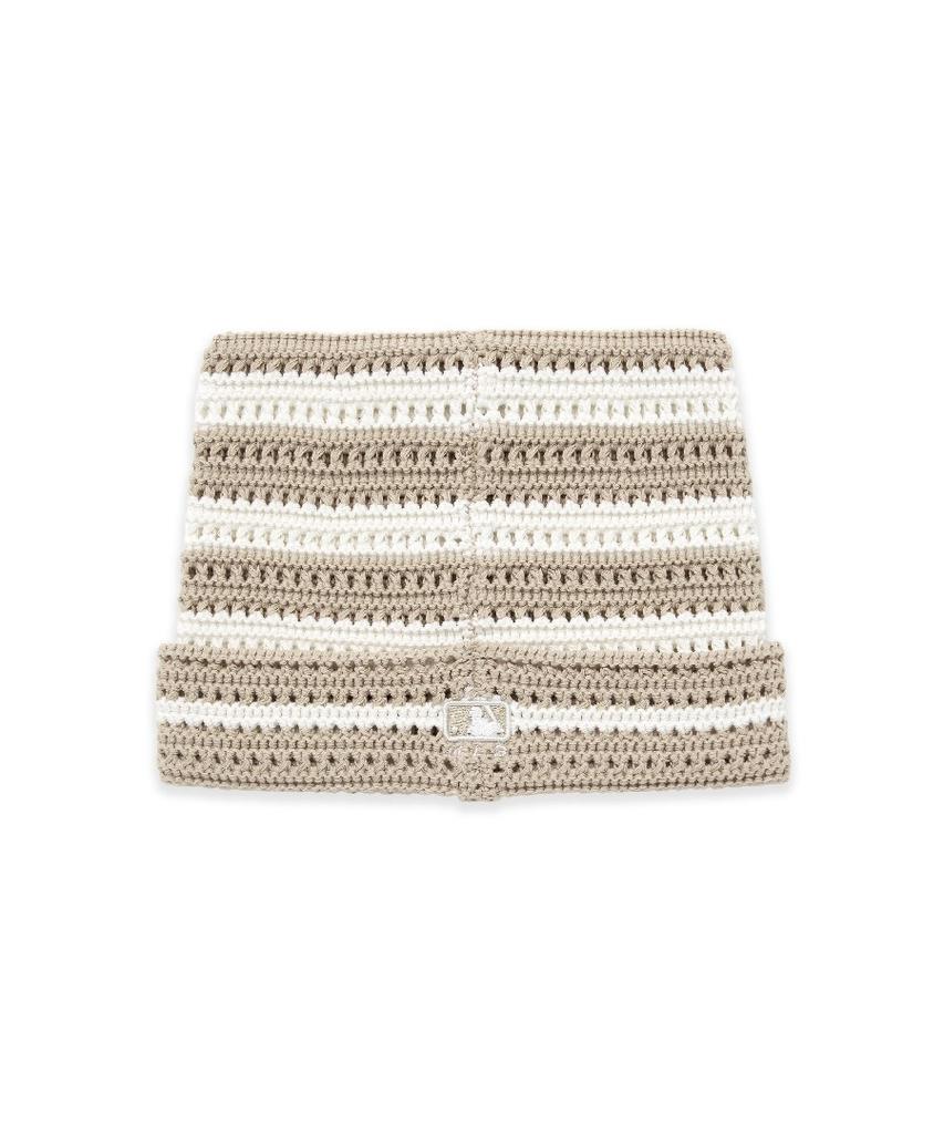 Emelbi Summer Stripe Meow Beanie Bos (Sand)