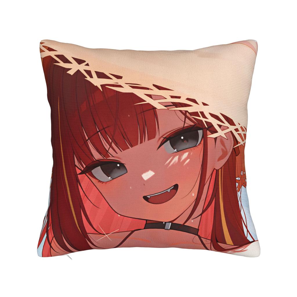 Akane Lize Singer Pillow Cover Graphic Cushion Cover Vintage Pillow Case For Living Room Sofa