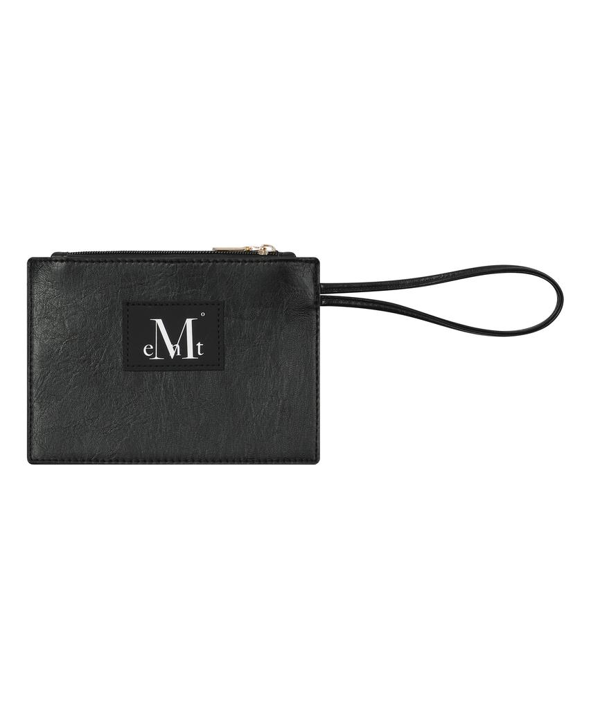 Mucent [Free Pouch] Cats Double Line Eyelet Leather Shoulder Bag Unisex