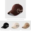 Stylish Black Duckbill Cap For Men And Women Featuring Embroidered Lettering Perfect For Summer Sun Protection