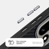 Invisible Magnet Carbon Fiber Phone Case for OnePlus 15 1+13T 13S TPU+PC Wireless Charging Hardware Lens Full Protection Cover