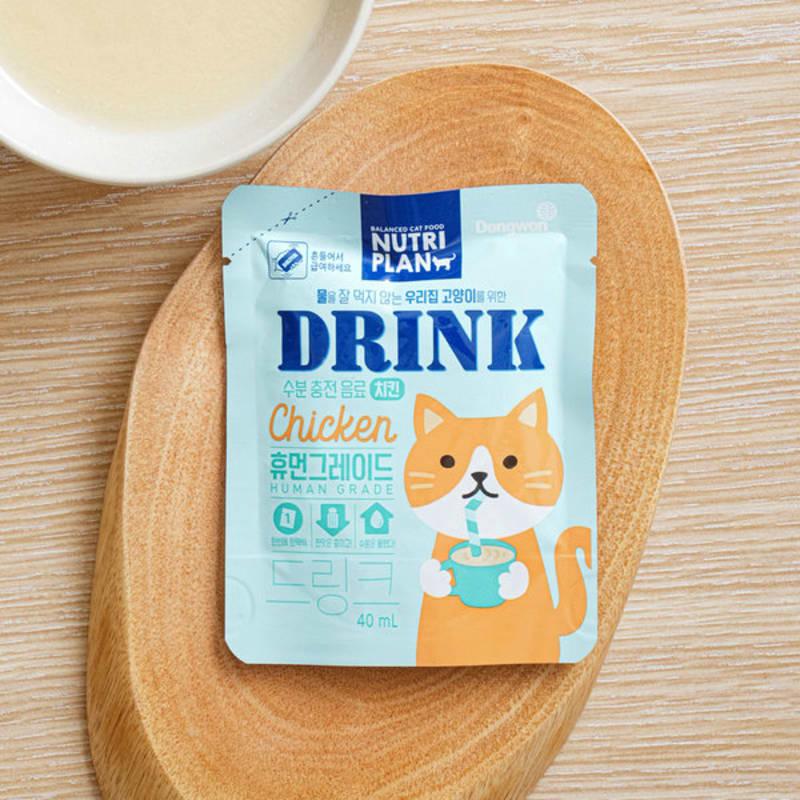 

[Pet] Dongwon Nutriplan Drink 40 Ml Chicken