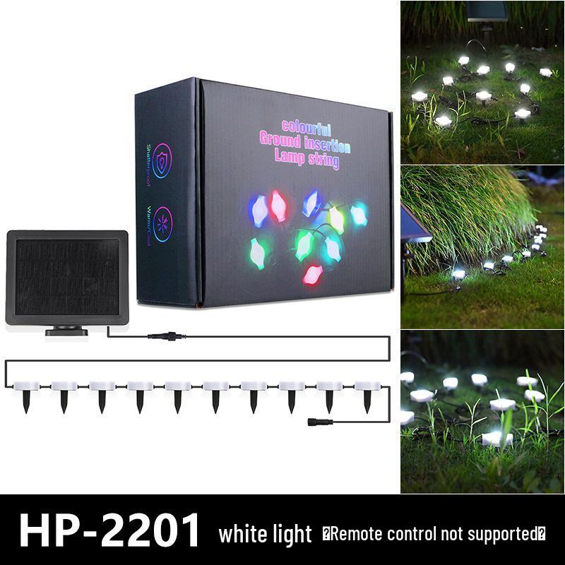 Waterproof Solar LED Bluetooth String Lights for Outdoor Yard Decoration