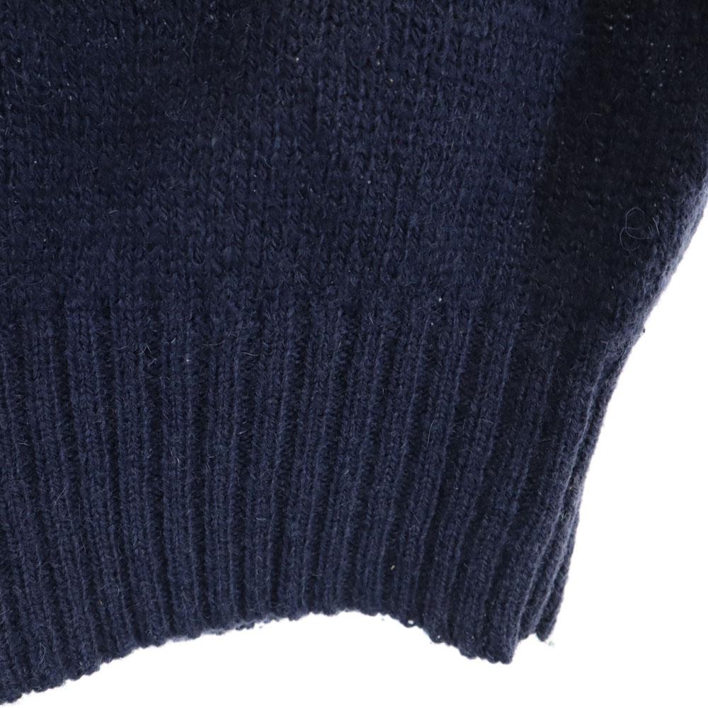 Polo by Ralph Lauren wool Long sleeve sweater M Navy knit Men's Used