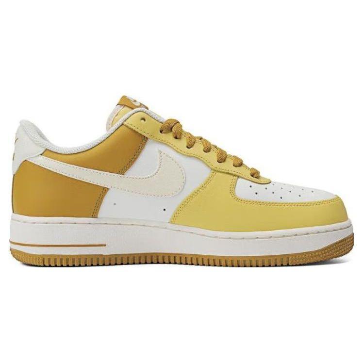 Nike Air Force 1 07 Bronzine Men Sneakers Gold Coconut-Milk Saturn-Gold FZ4034-716