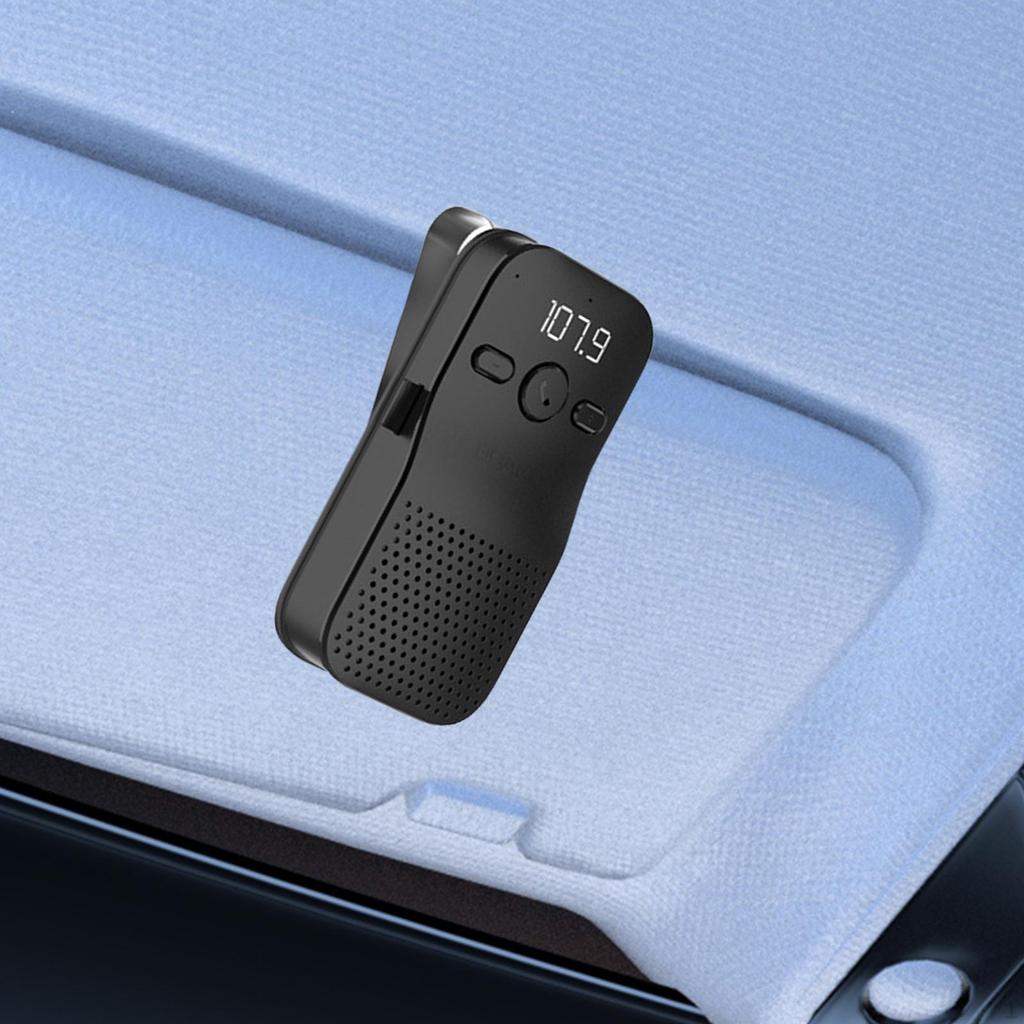 Sada handsfree pro hlasitý odposlech do auta Multifunkční klip na sluneční clonu pro dlouhou pracovní dobu