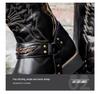 Men's Embroidered Leather Western Cowboy Boots - Retro European High-top Knight Style