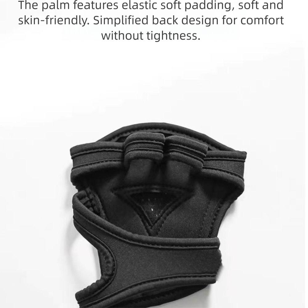 1 Pair Women Palm Protector Gloves Wear-resistant Weightlifting Hand Protect Pads  Weightlifting