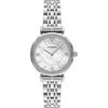 Gianni T-Bar Mother of Pearl Stainless Steel Silver Ladies Quartz Watch AR11701
