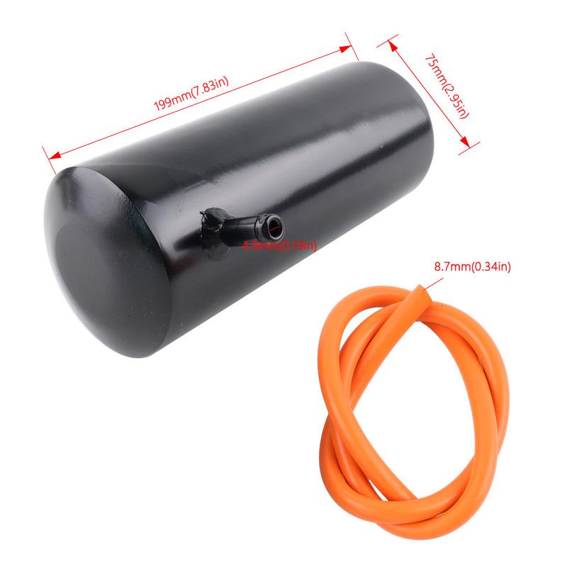 800ml Aluminium Auto Styling Kühler Kühlmittelbehälter Kühlmittel Ausgleichsbehälter Kühlungs Auffangflasche Überlaufbehälter