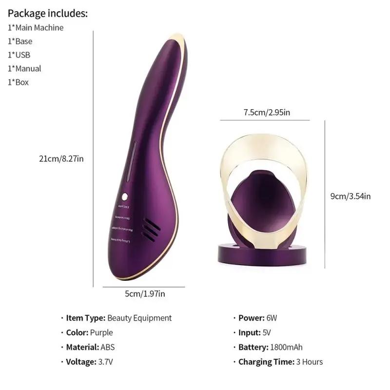 EMS Hot&Cold Therapy Tightening Machine Facial Lifting Skin Iron Device Face Neck Body Massager Chin V-line Up Skin Anti Wrinkl