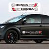 2 Large Size Car Stickers Auto Door Decoration Decal Accessories For Honda Civic Accord Fit Jazz Pilot CRV Odyssey Passport City BI2