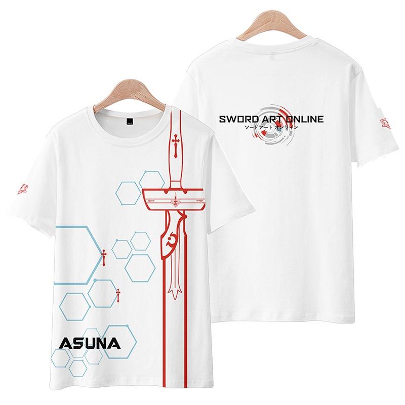 Sword Art Online AnimeT-Shirts Men Women Tee Shirt Short SleeveT Shirt Plus Size Tops