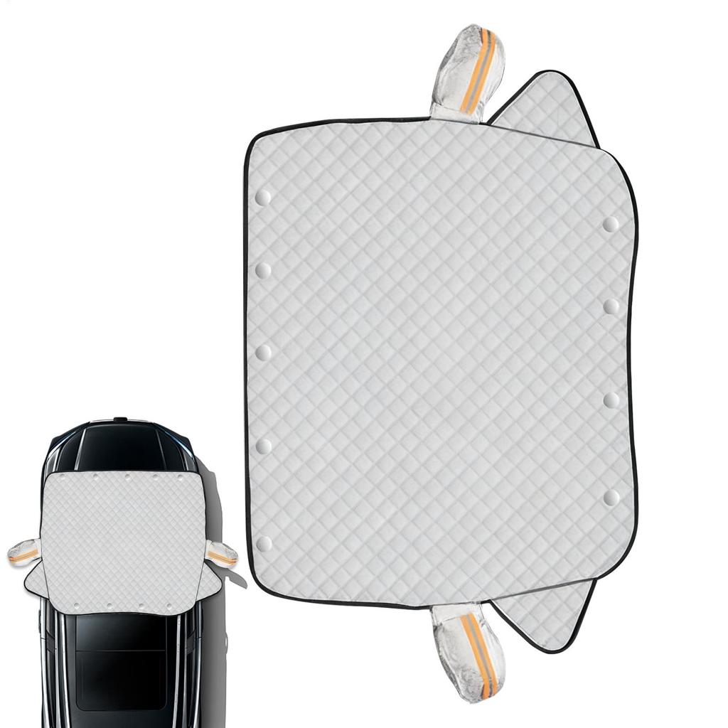 3-lagige magnetische Auto-Windschutzscheibenabdeckung Auto-Frontscheiben-Schneeabdeckung Universal Wasserdicht Winter-Windschutzscheibenabdeckungen