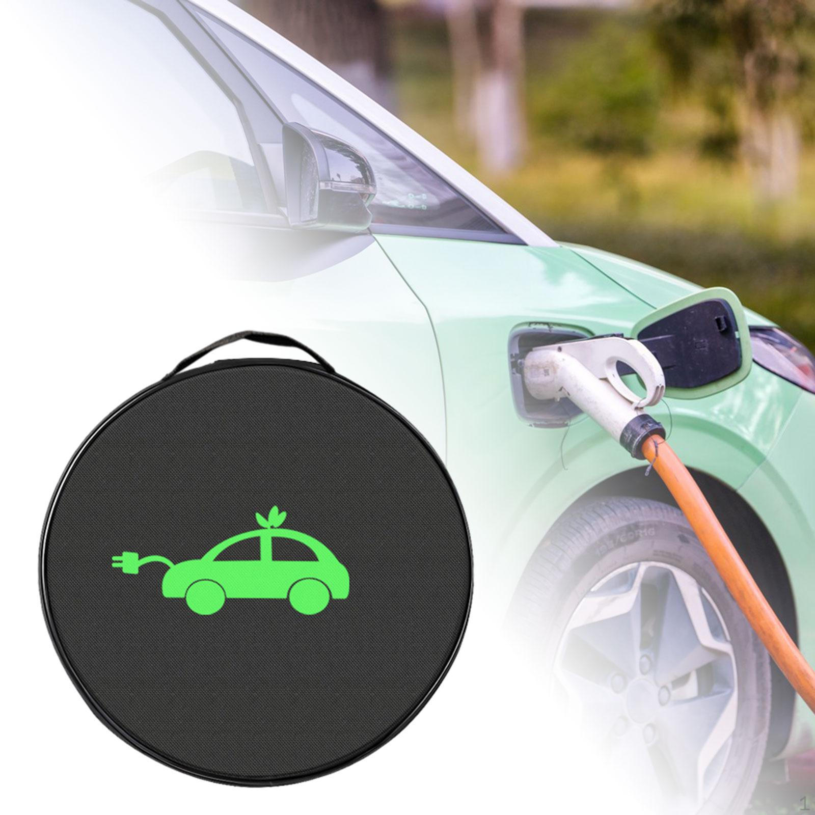 

Сумка для кабелей EV, органайзер для хранения шнуров, износостойкий портативный легкий чехол для переноски кабелей Round Shape