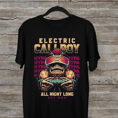 New Electric Callboy All Night Black T Shirt