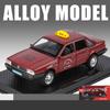 1/32 Volkswagen Santana Taxi Alloy Diecast Model Car Home Decoration Collectibles Miniature High Simulation Vehicle Holiday Gift
