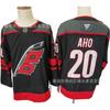 Vlastní vyšívaný pánský dres Carolina Hurricanes pro lední hokej, syntetická směs, výkonnostní uniforma