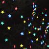 Twinkling LED Solar Pentagram String Lights for Outdoor Christmas Decoration