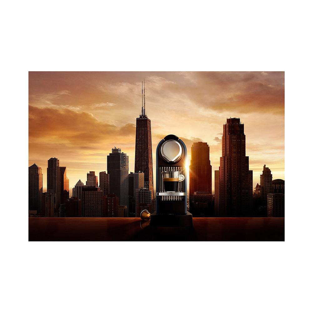 Urban Nightscape Backdrop-City Street Scene for Weddings,Birthdays,Party Banner,Picturesque Scene,Wall Tapestry