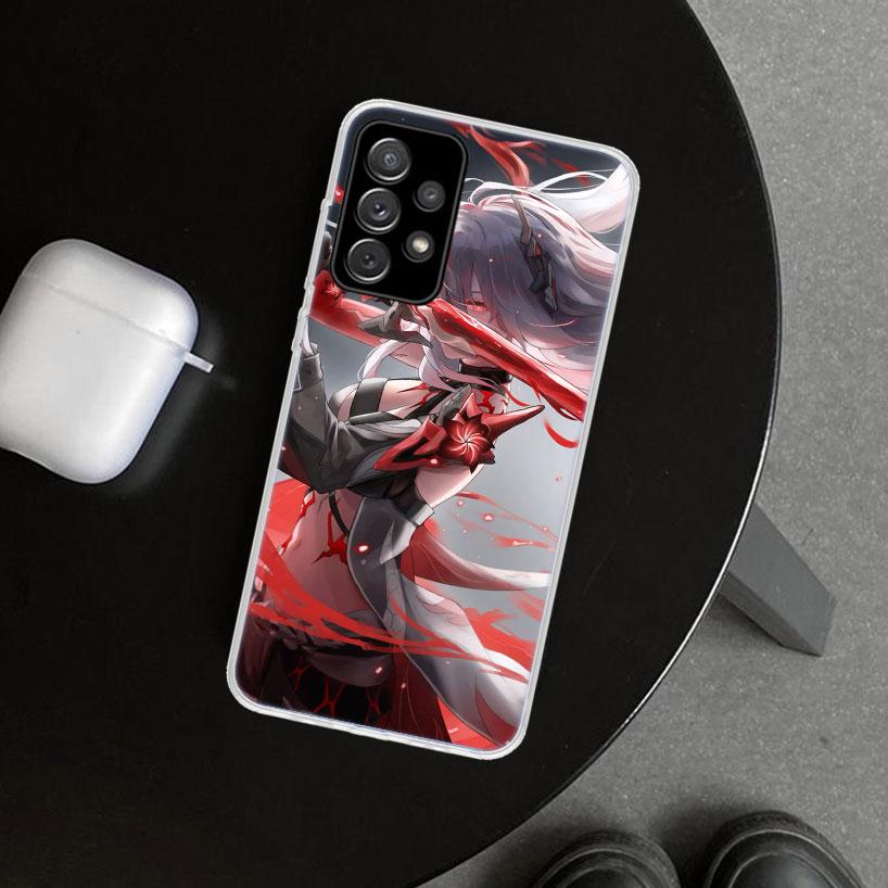 Honkai Star Rail Acheron Phone Case for Samsung Galaxy A17 A16 A26 A36 A56 A57 A37 A15 A25 A35 A55 A14 A24 A34 A54 A13 A23 A33 A