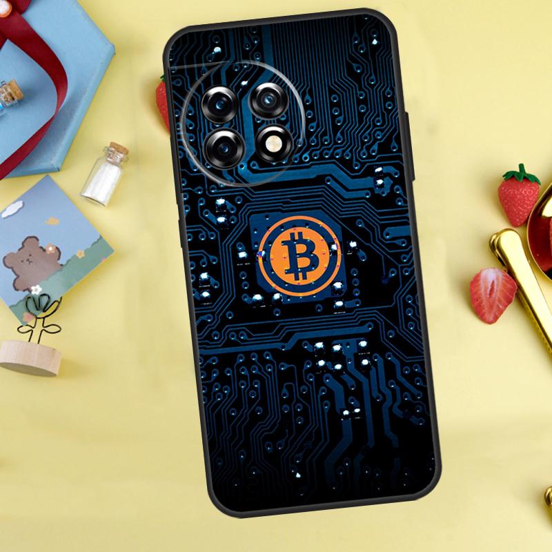 Bitcoin Coins Funny Case For OnePlus Nord 5 CE 2 3 4 Lite N20 N30 OnePlus 15 12R 13R 13 12 11 10 10T 13T Cover