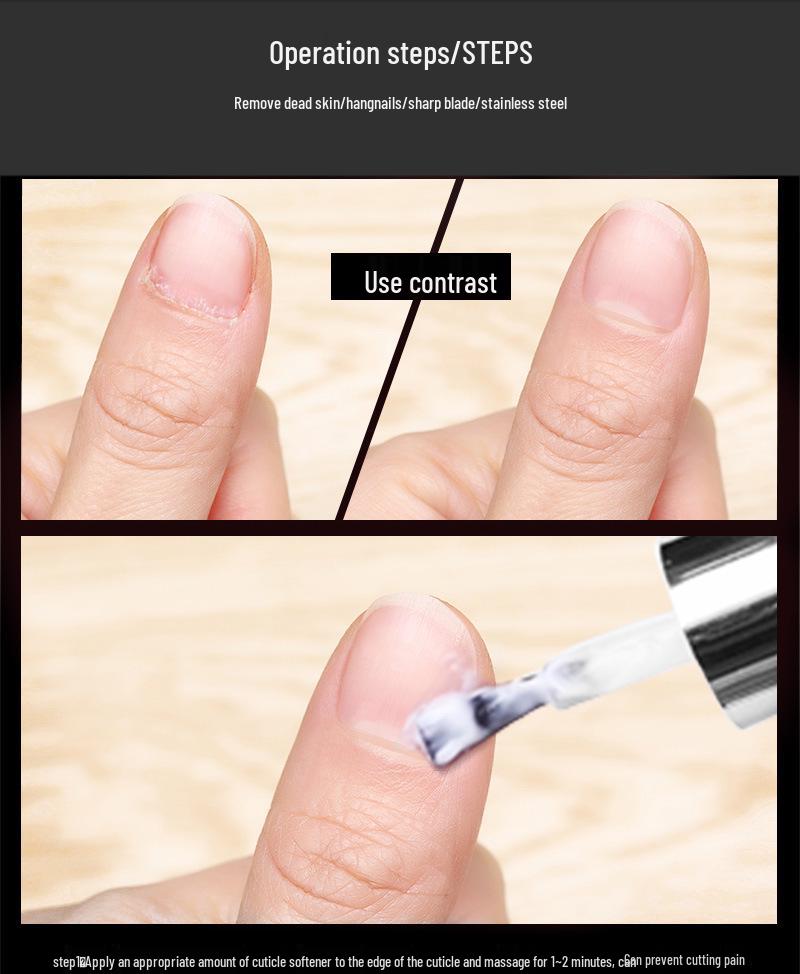 SULLMAR Dead Skin Scissors & Pliers Set (Gold & Silver, Stainless Steel, Double Fork) D-501/D07/D03