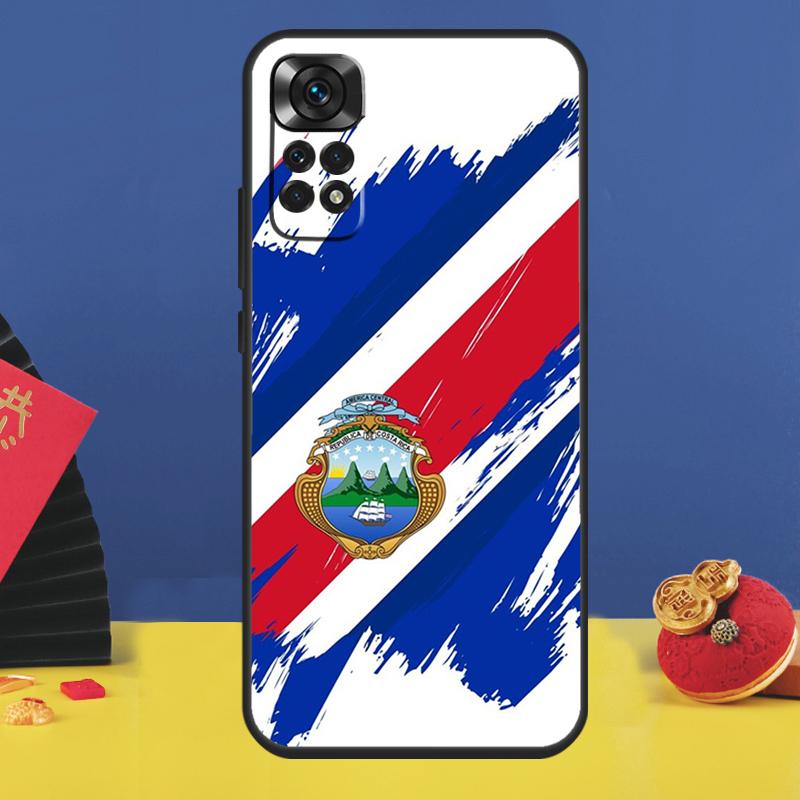 Costa Rica Flag Phone Case For Xiaomi Redmi Note 14 Pro 13 12 11 9 10 15 Pro Plus 10C 12C 14C 13C 15C Cover