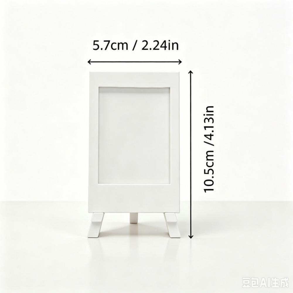 Multi-Scenario Mini Photo Easel Frame Tabletop Decoration Instant Photo Frame  For Birthday